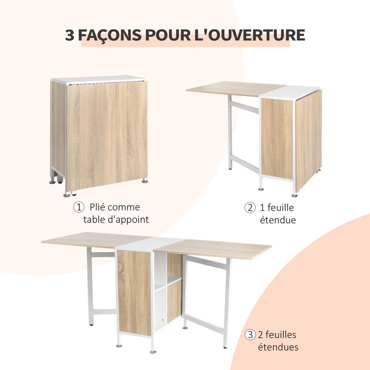 ESSTISCH Aelvos 169/60/75 cm - Weiß, Holz (169/60/75cm) - ZMH