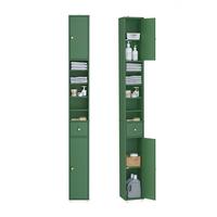 HOCHSCHRANK schmal Grün - Grün, Holzwerkstoff (20/180/20cm) - SoBuy