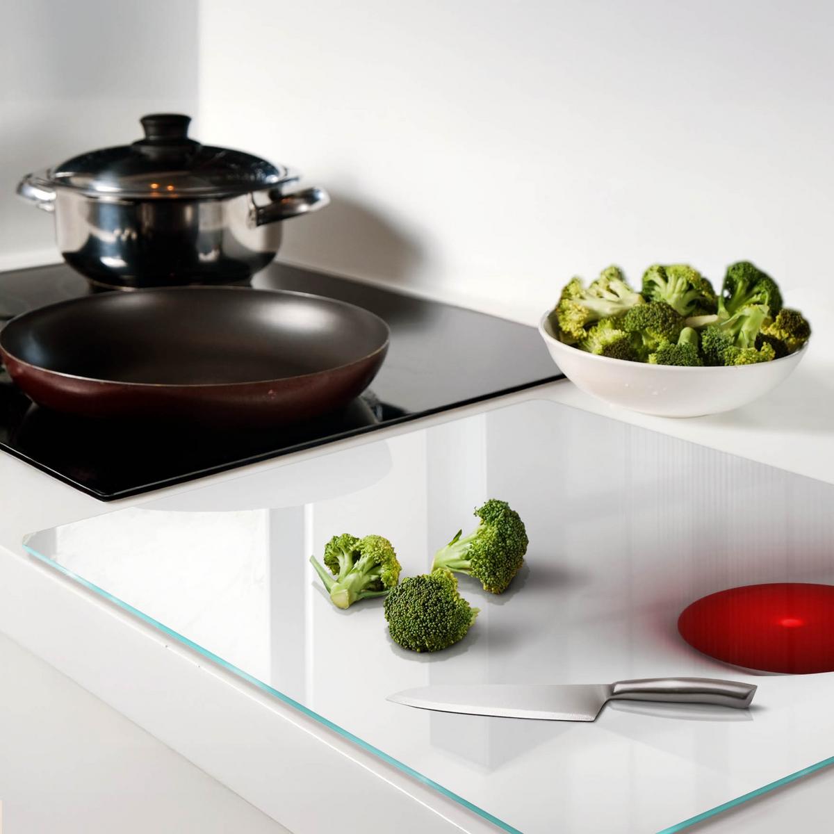 GLASPLATTE 60x52 cm Abstrakte Kugel - Multicolor, Glas (60/0.4/52cm) - TULUP