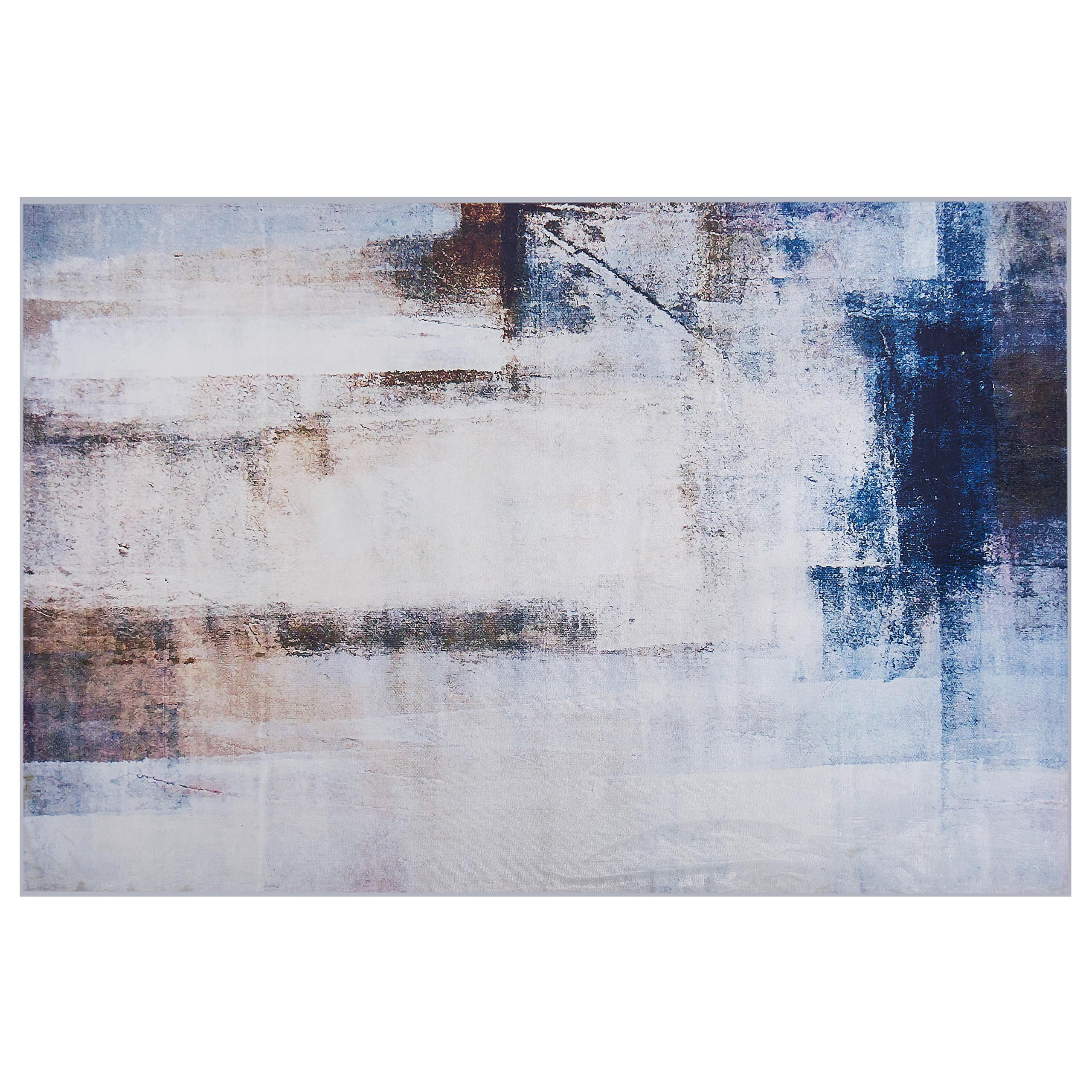 KURZFLOR-TEPPICH Trabzon 230/160 cm - Multicolor, Kunststoff (160/230cm) - Beliani