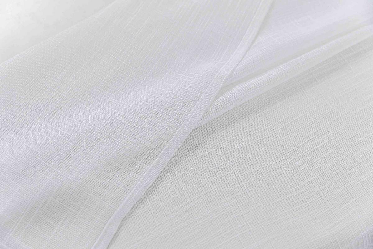 VORHANG 2ER SET SEOUL HxB 245x140 cm Weiß - Weiß, Textil (60/245cm) - Gardinenbox