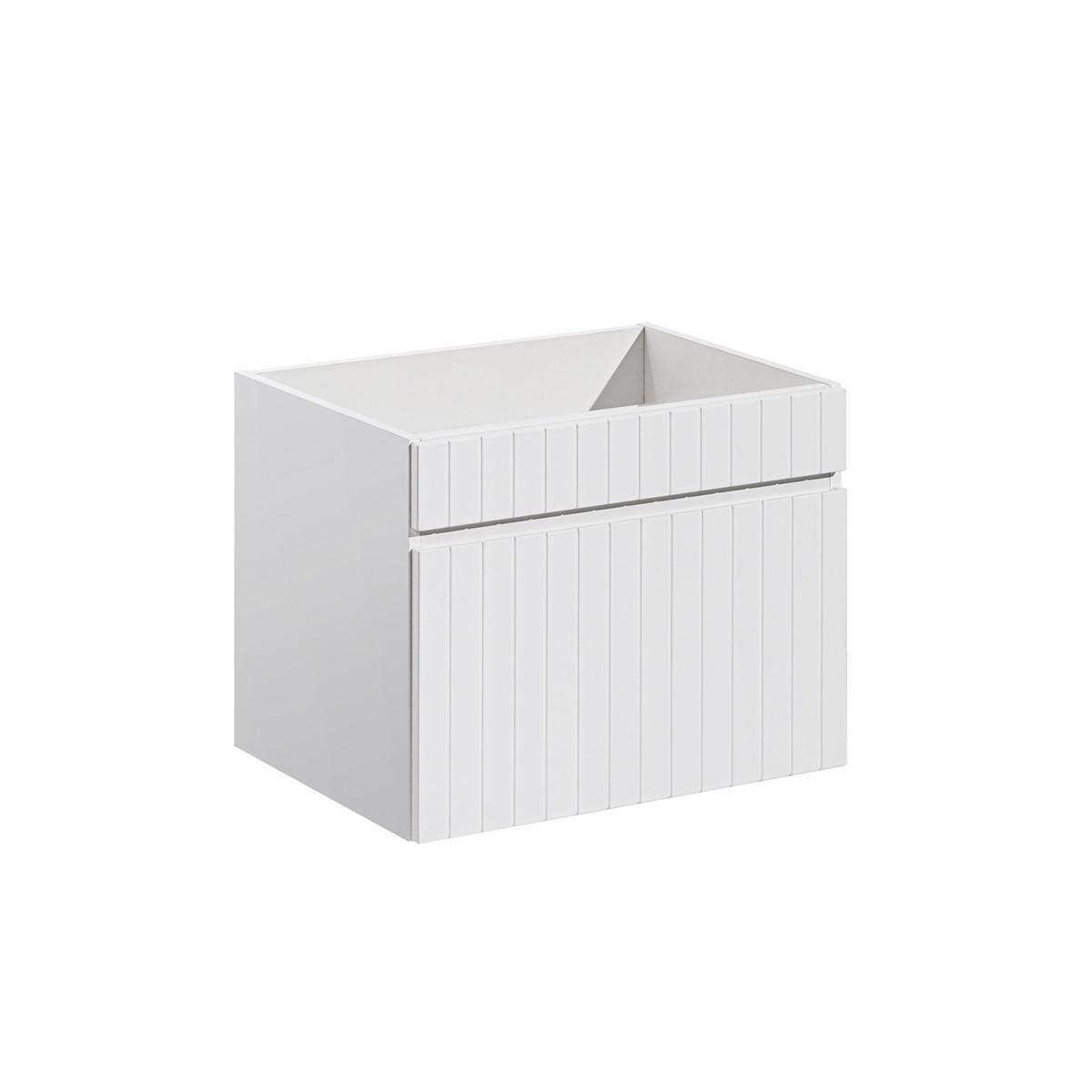 WASCHTISCHUNTERSCHRANK 60cm Zelie Weiß - Weiß, Holzwerkstoff (60/46/45cm) - Petits-meubles