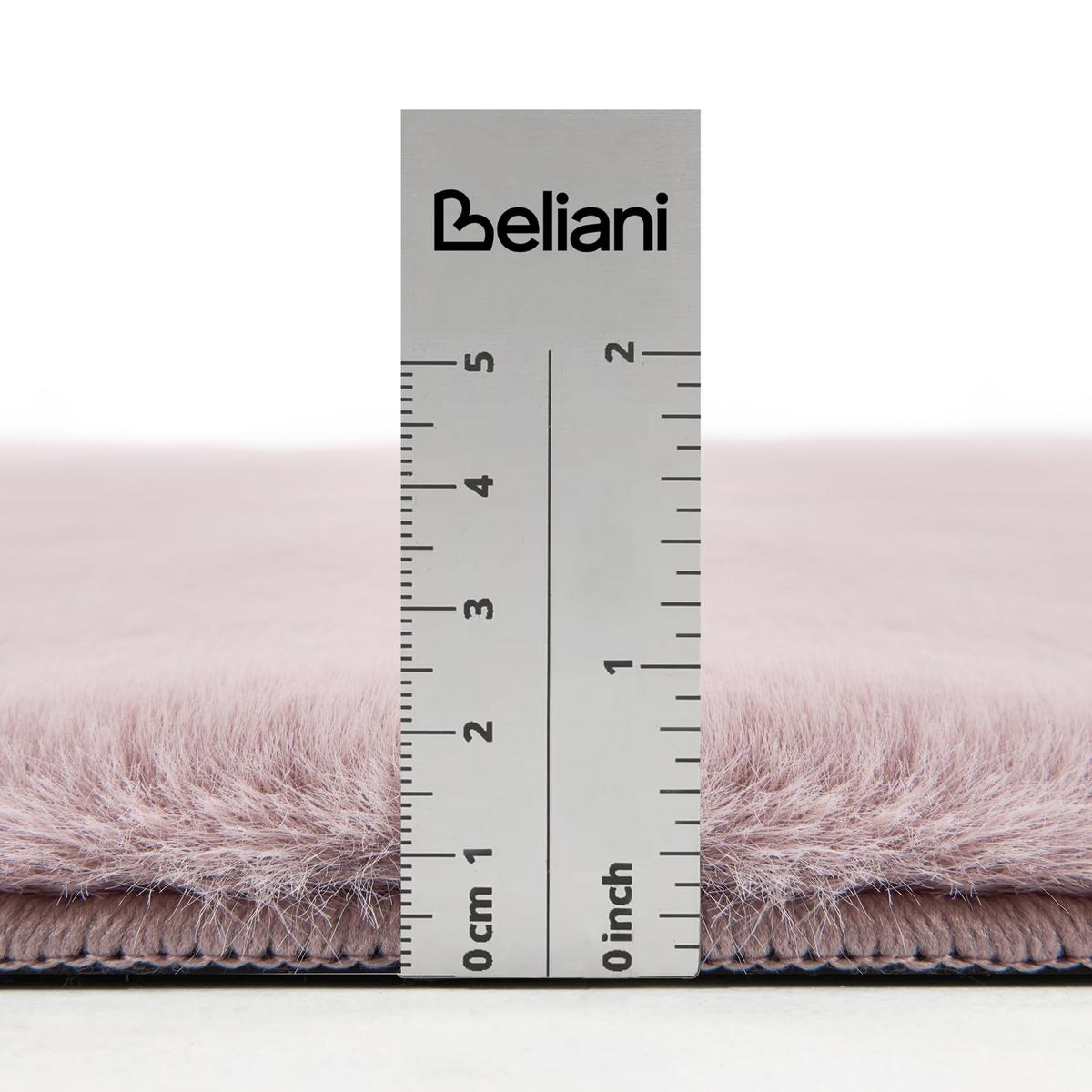 TEPPICH Hellviolett 80/300 cm Tangra - Violett, Kunststoff (80/300cm) - Beliani