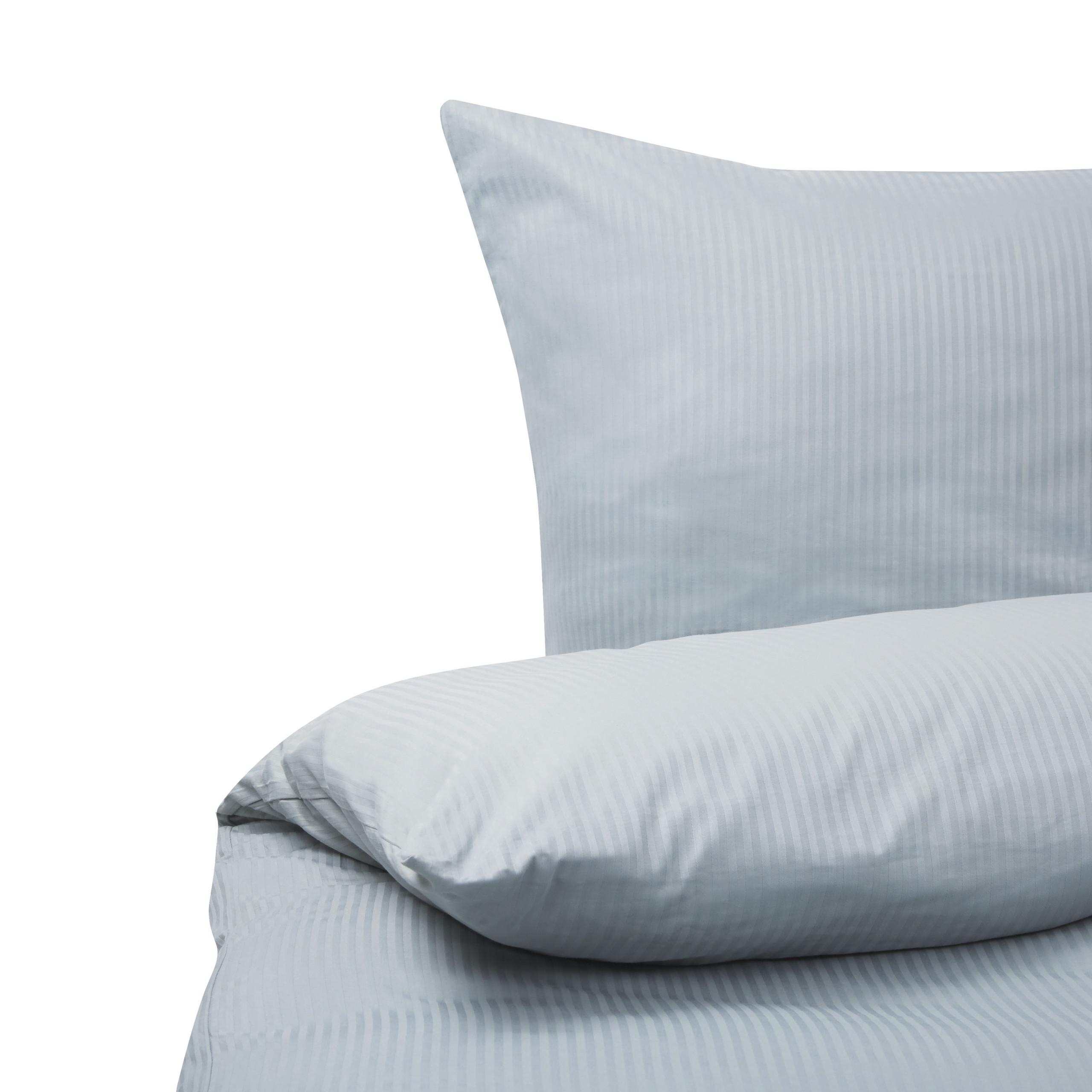 BETTWÄSCHE SET Avondale 240x220 cm - Grau, Textil (240/220cm) - Beliani