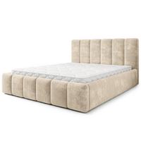 POLSTERBETT ATTORA LM 200x200 cm mit Bettkästen - Creme - Creme, Holz (200/200cm) - MASSENO