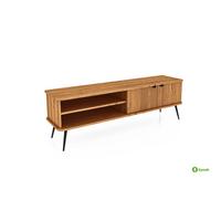 LOWBOARD LINA Wildeiche - Wildeiche, Holz (180/57/46cm) - byoak