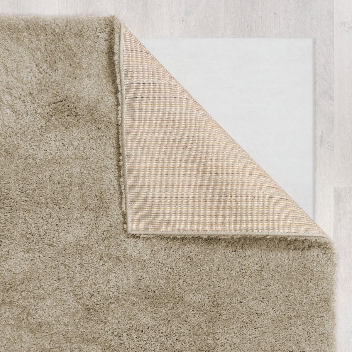 TEPPICH LYNE, einfarbig, Beige, 200 x 200 cm - Beige, Textil (200/200cm) - KADIMA DESIGN