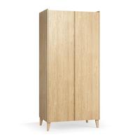 SCHRANK 2 Türen Muve Holz - Braun, Holzwerkstoff (94/204/60cm) - Petits-meubles