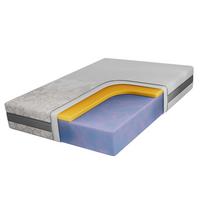 VISCOMATRATZE DIVO - 160/200 - H2 - Apri - Hellgrau, Textil (160/200cm) - MKS