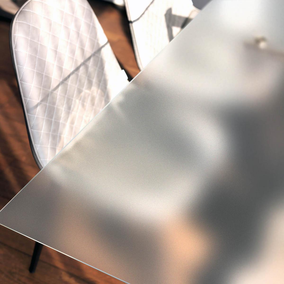 TISCHPLATTE 100x50 cm - Transparent, Glas (50/100/0.4cm) - Wallfluent