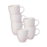 KAFFEEBECHER Crafted Cotton 358 ml 6er Set - Beige, Keramik (0.358L) - like.Villeroy & Boch