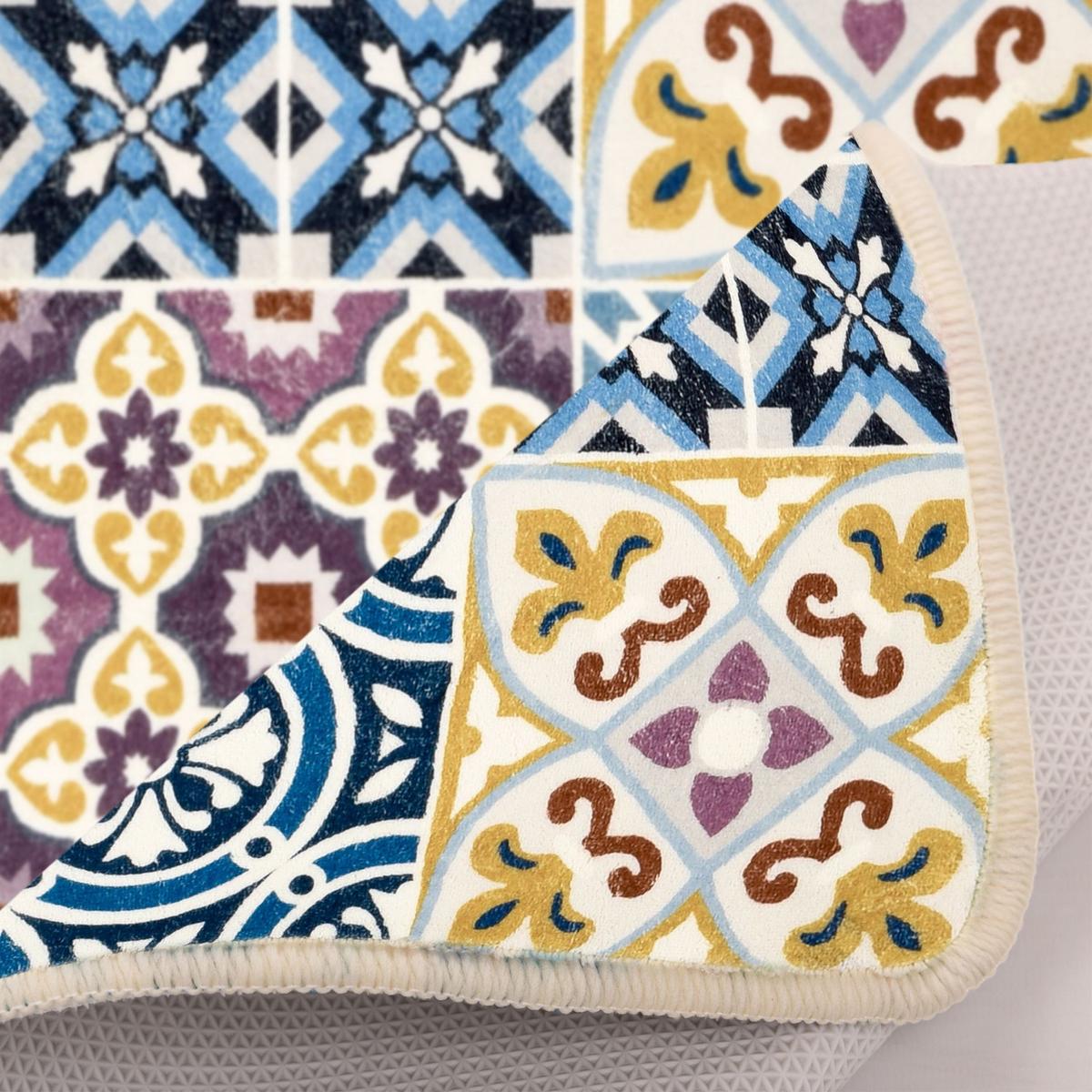 BADTEPPICH Aquata 50x60 cm - Blau, Textil (50/60cm) - Gino Falcone