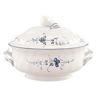 TERRINE Vieux Luxembourg weiß-blau 2,7 L - Blau/Weiß, Keramik (1cm) - Villeroy & Boch