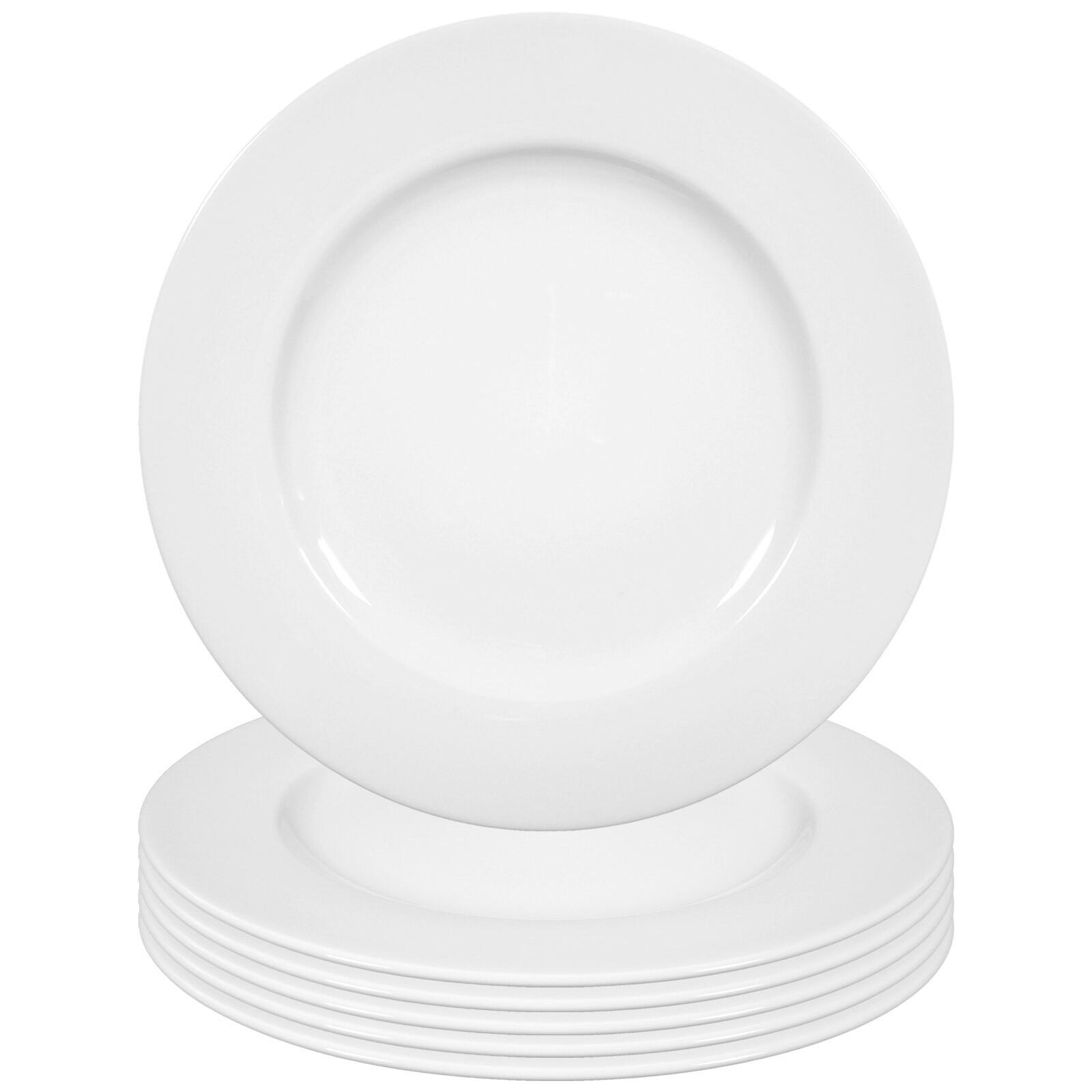 TELLER Rondo/Liane weiß ø 29,9 cm 6er Set - Weiß, Keramik (30cm) - Seltmann Weiden