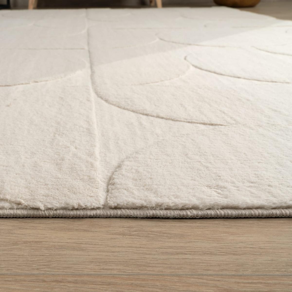 FLACHWEBETEPPICH Boho Creme 200 x 280 cm - Creme, Kunststoff (200/280cm) - TT Home