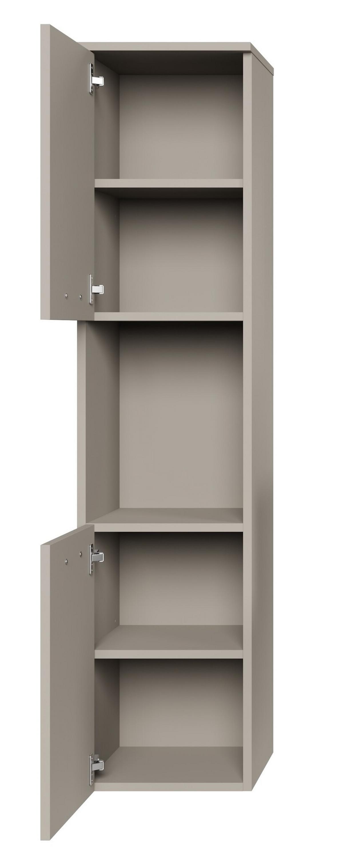 BADEZIMMERSCHRANK Montreal mit 2 Türen Cashmere - 30 x 30 x 130 cm - Kaschmir, Holz (30/131/30cm) - Badplaats
