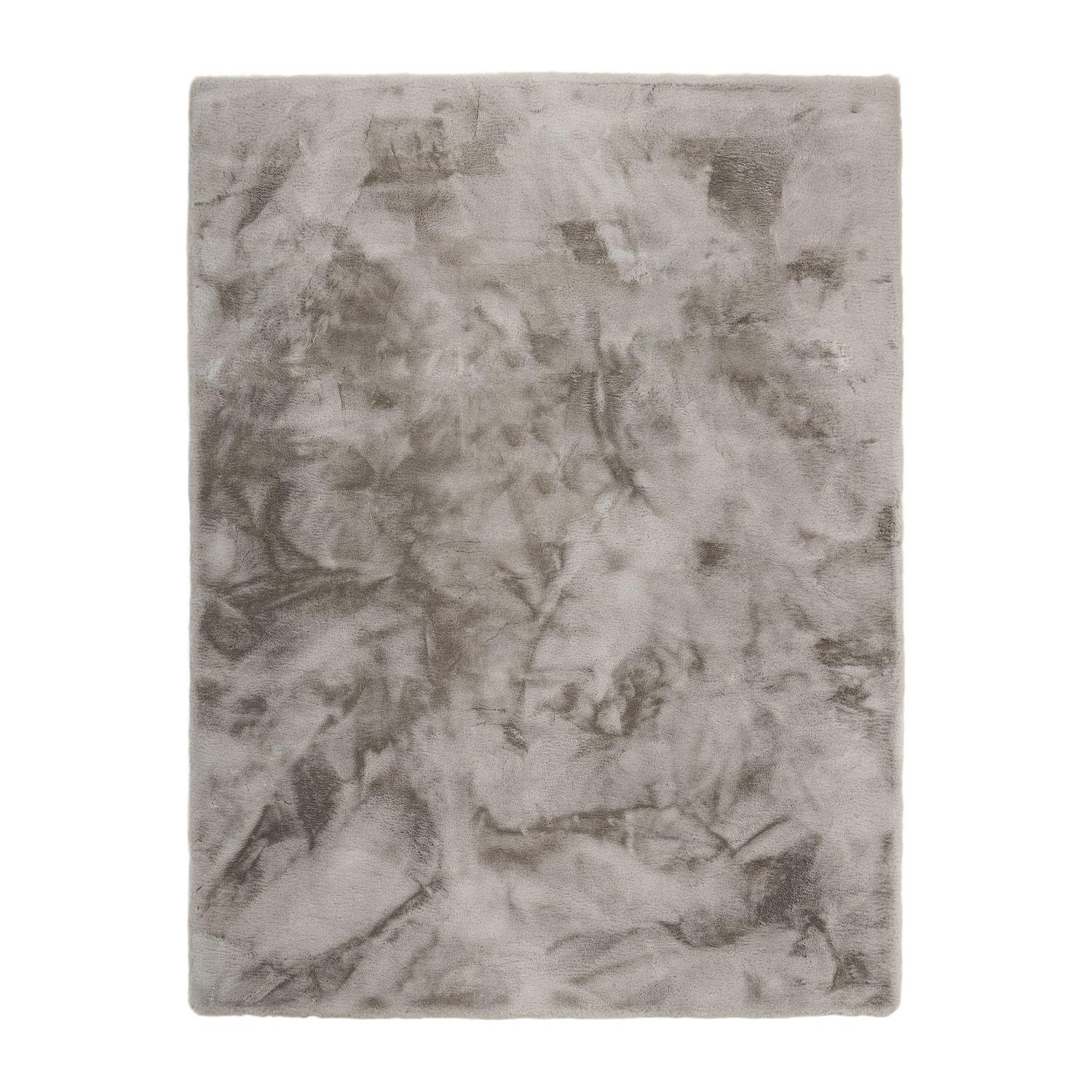 HOCHFLORTEPPICHE Hellgrau 80 x 150 cm - Hellgrau, Kunststoff (80/150cm) - TT Home