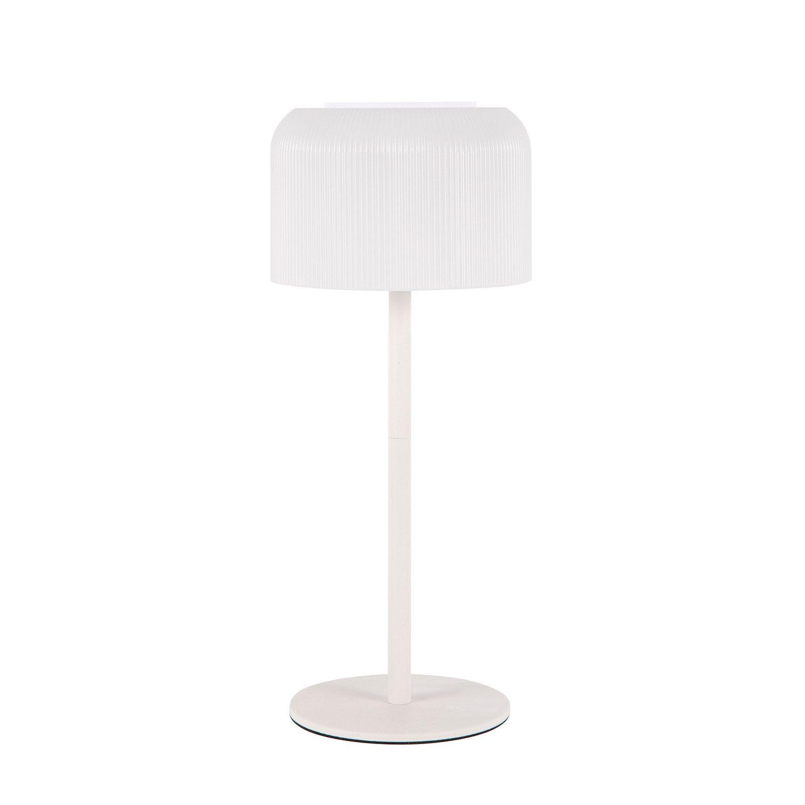 TISCHLAMPE Silas 13/11/30.5 cm - Weiß, Kunststoff (13/11/30.5cm) - ZMH
