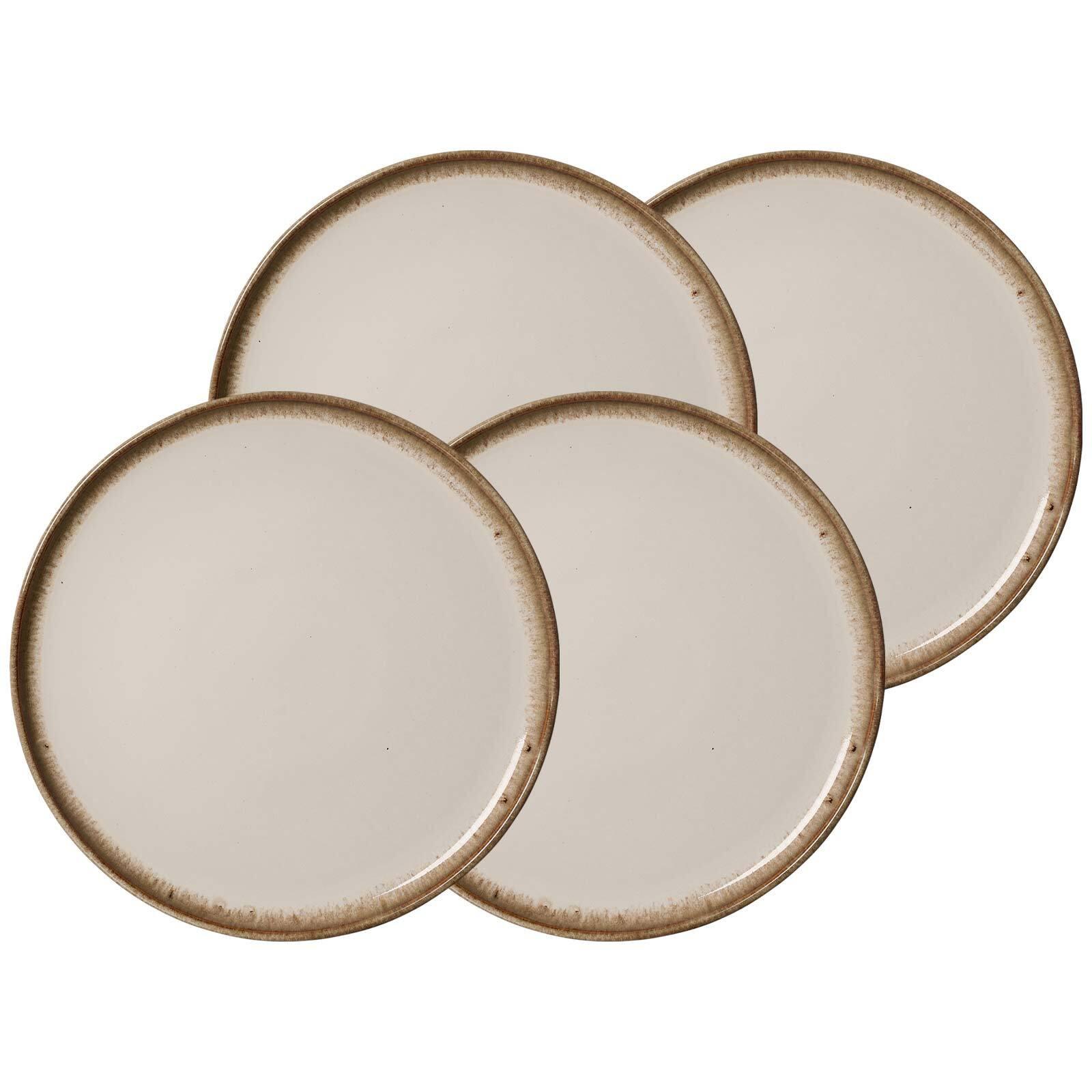 SPEISETELLER Malaga Creme ø 27,5 cm 4er Set - Creme, Keramik (27.5cm) - Ritzenhoff Breker