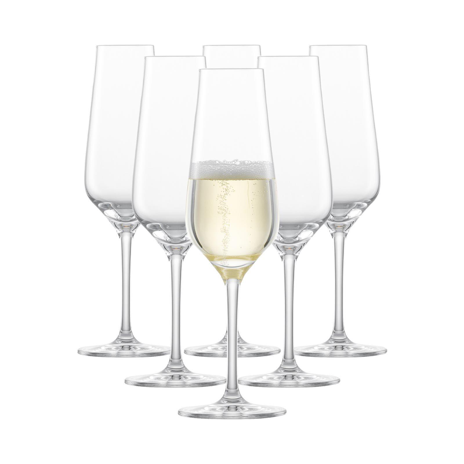 SEKTGLÄSER Bouquet transparent 247 ml 6er Set - Transparent, Glas (0.247L) - Zwiesel Glas