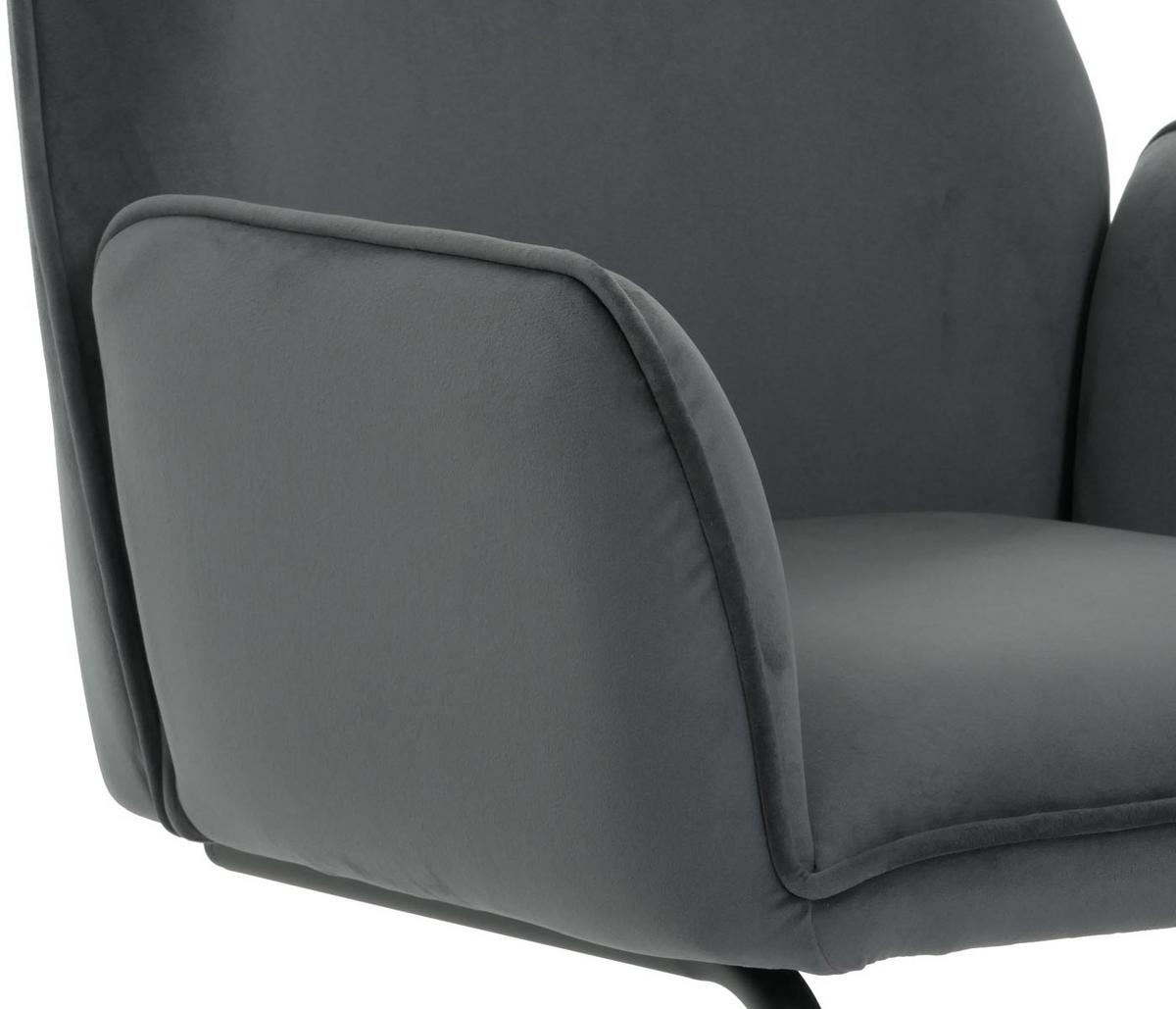FREISCHWINGER Grau - Dunkelgrau/Grau, Textil (60/89/61cm) - MCW