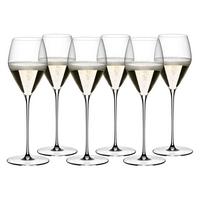 CHAMPAGNER WEINGLÄSER Veloce transparent 327 ml 6er Set - Transparent, Glas (0.33L) - Riedel