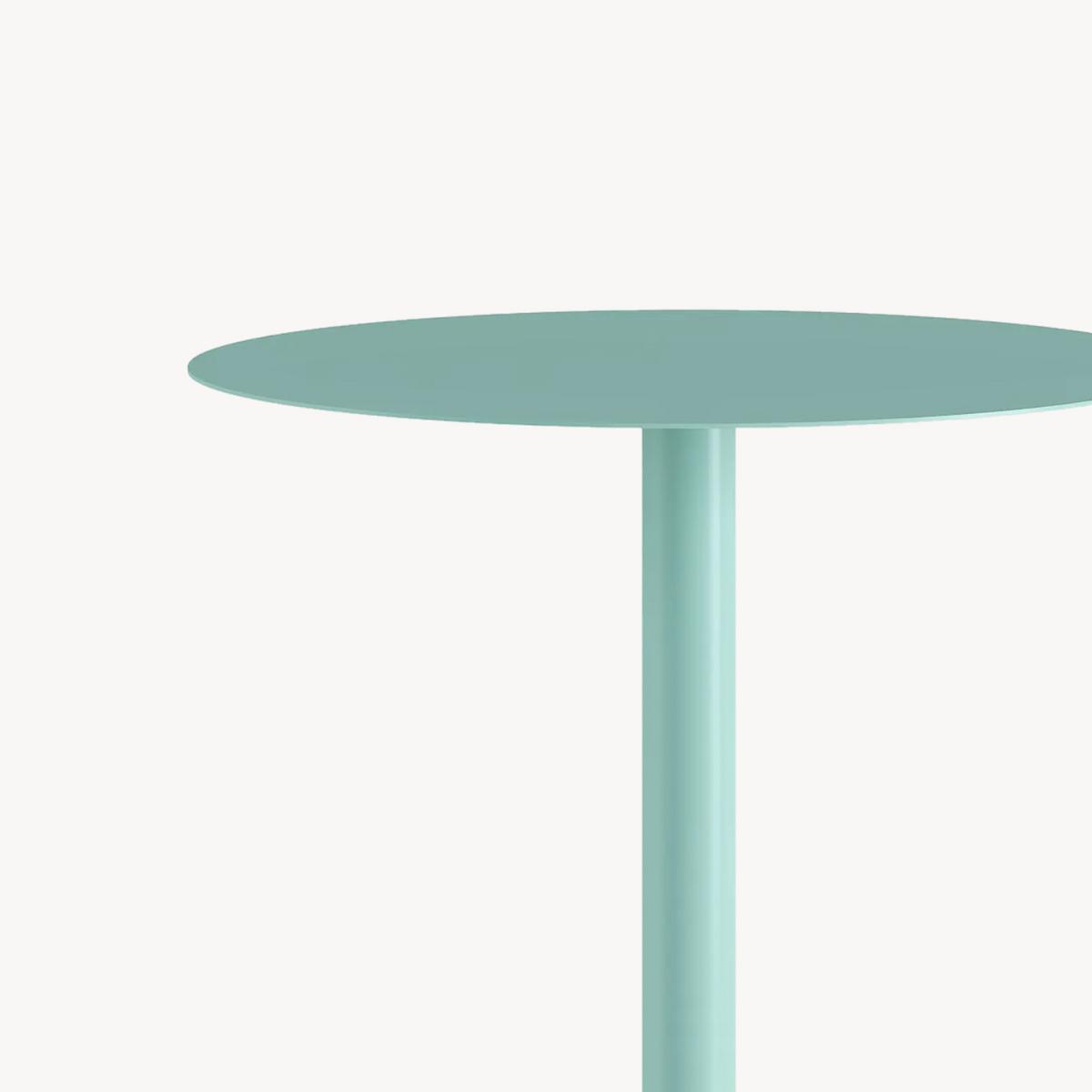 BEISTELLTISCH Nastätten - Mintgrün, Metall (40/40/50cm) - [en.casa]