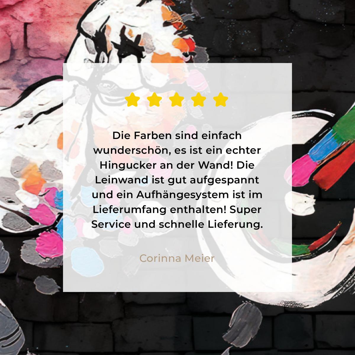 LEINWANDBILD Affe - Graffiti - Musik Gemälde 60x40 cm - Multicolor, Textil (60/40cm) - MuchoWow