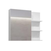 SCHRANK 1 Tür Sophéa Weiß - Weiß, Holzwerkstoff (78/70.6/18cm) - Petits-meubles
