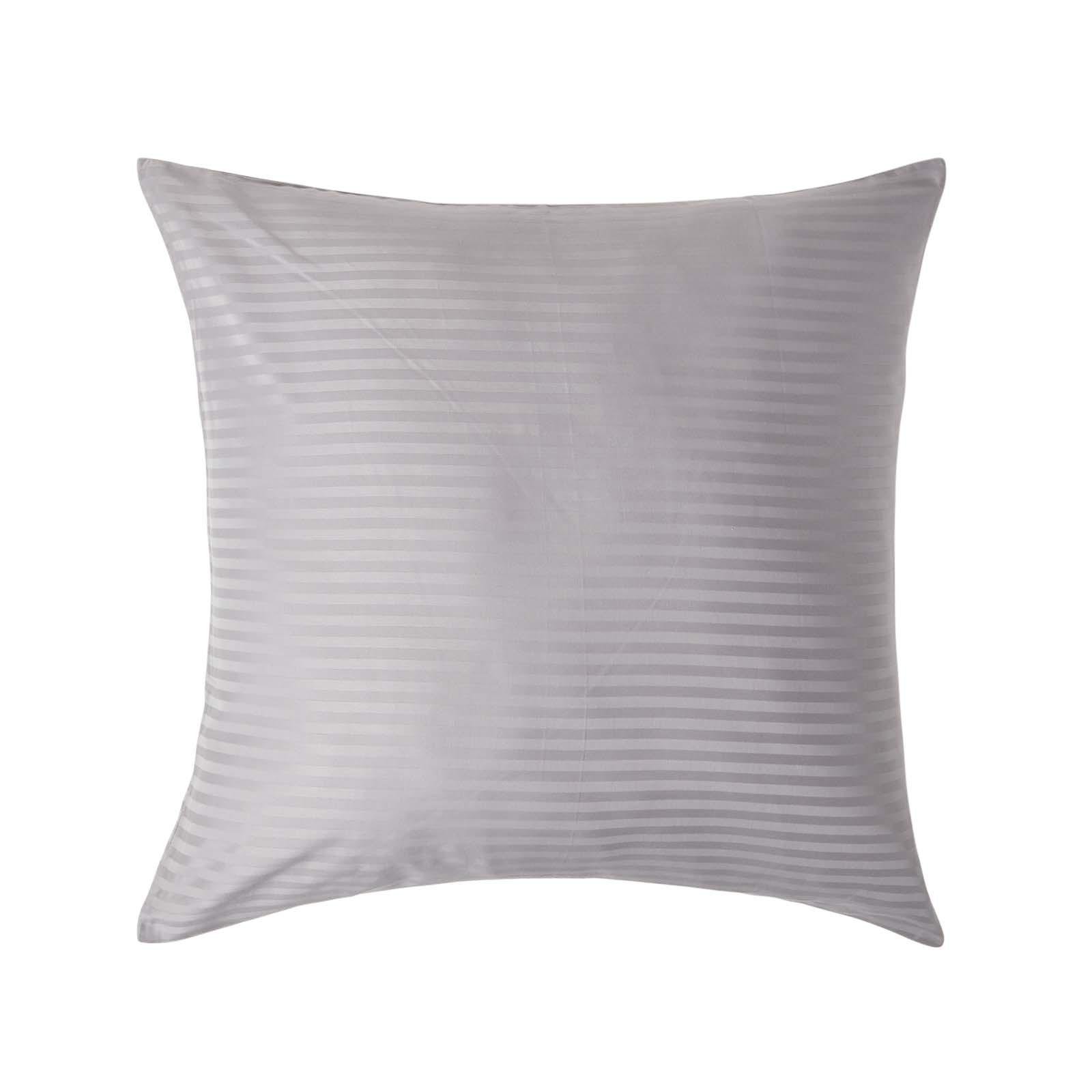 KISSENBEZUG Damast, Ägyptische Baumwolle, Fadendichte 330 - Grau, Textil (80/80cm) - Homescapes