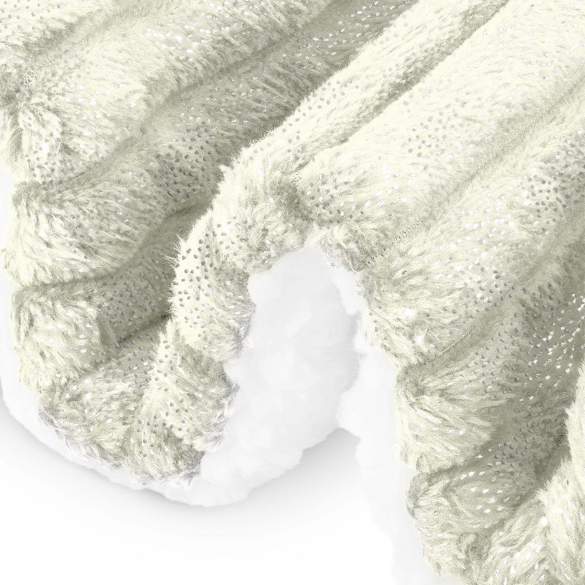DECKE Elisa 150/200 cm Natur - Beige, Textil (150/200cm) - Beautissu 
