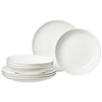 TAFELSET Volos weiß 8-tlg. - Weiß, Keramik (17/28.5/28.5cm) - Ritzenhoff Breker