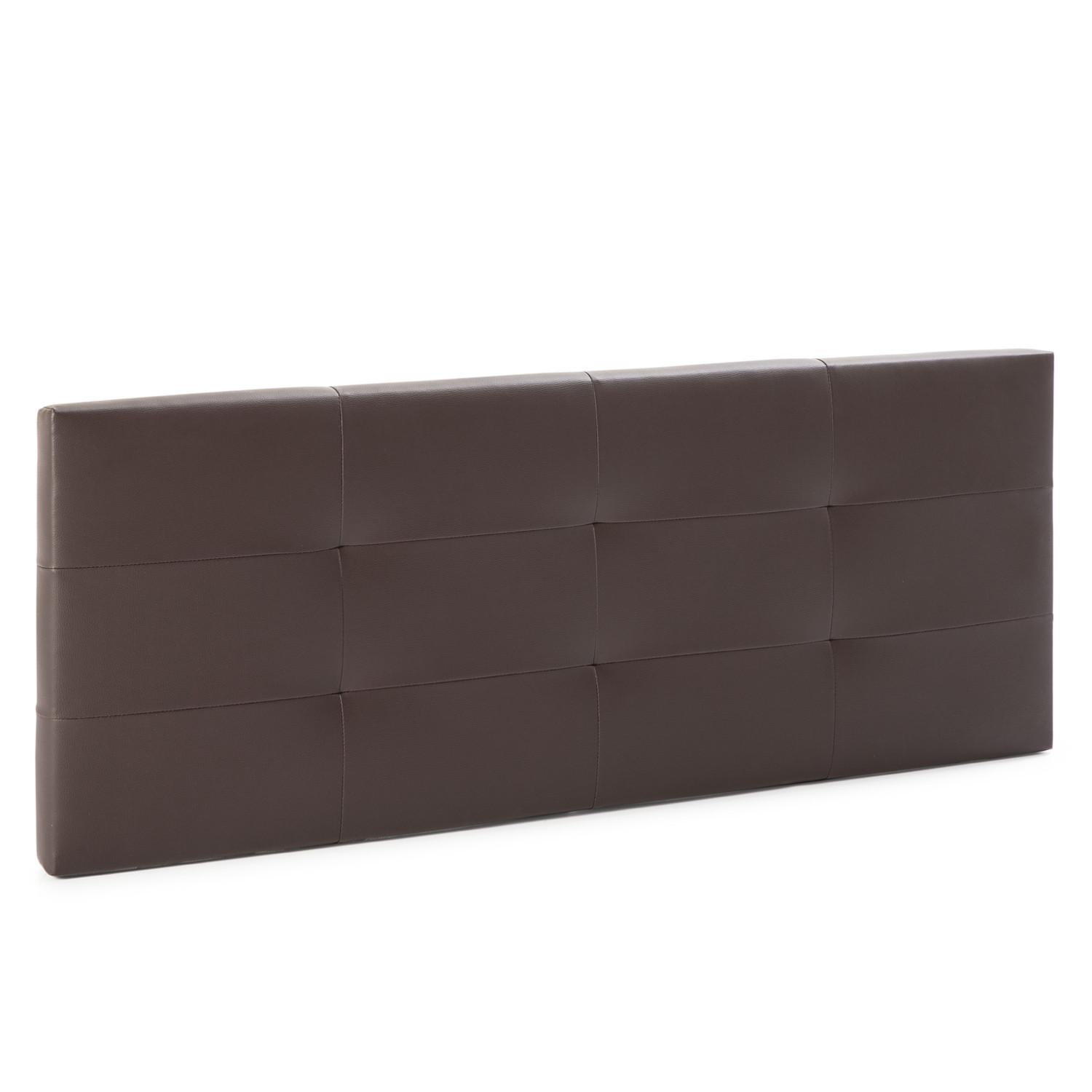 KOPFTEIL 160x60 cm Carla Schoko - Braun, Fell (8/60/160cm) - VS Venta-stock