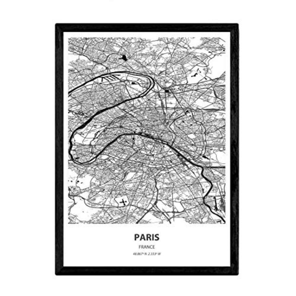 POSTER Paris - Frankreich A3 Rahmenlos - Klar, Papier (29.7/5/42cm) - Nacnic