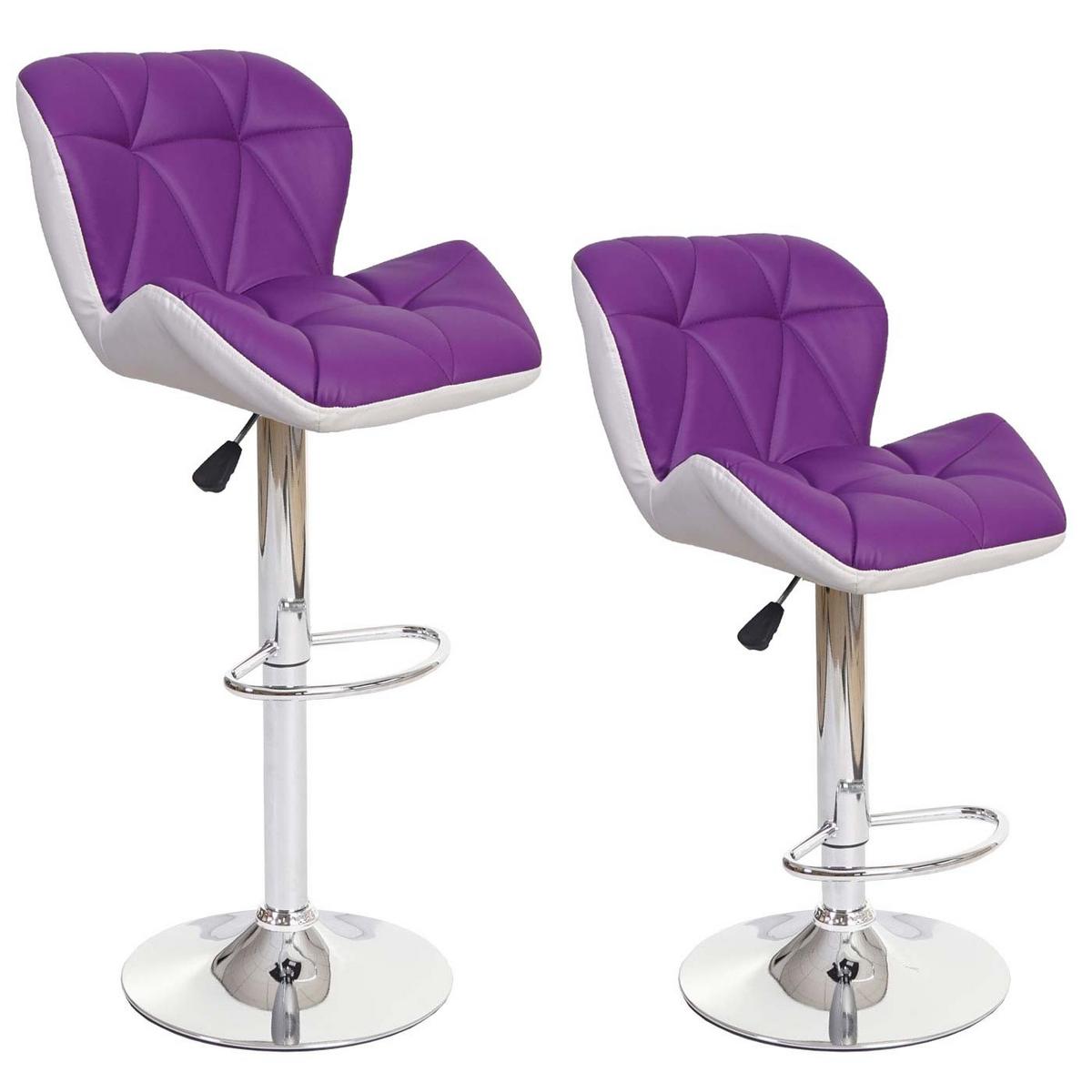 BARHOCKER Violett - Violett, Textil (44/106/49cm) - MCW