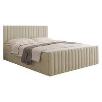 BOXBETT Tirulo Fix - H3 - Schwarz/Naturfarben, Holzwerkstoff/Kunststoff (180/200cm) - MIRJAN24