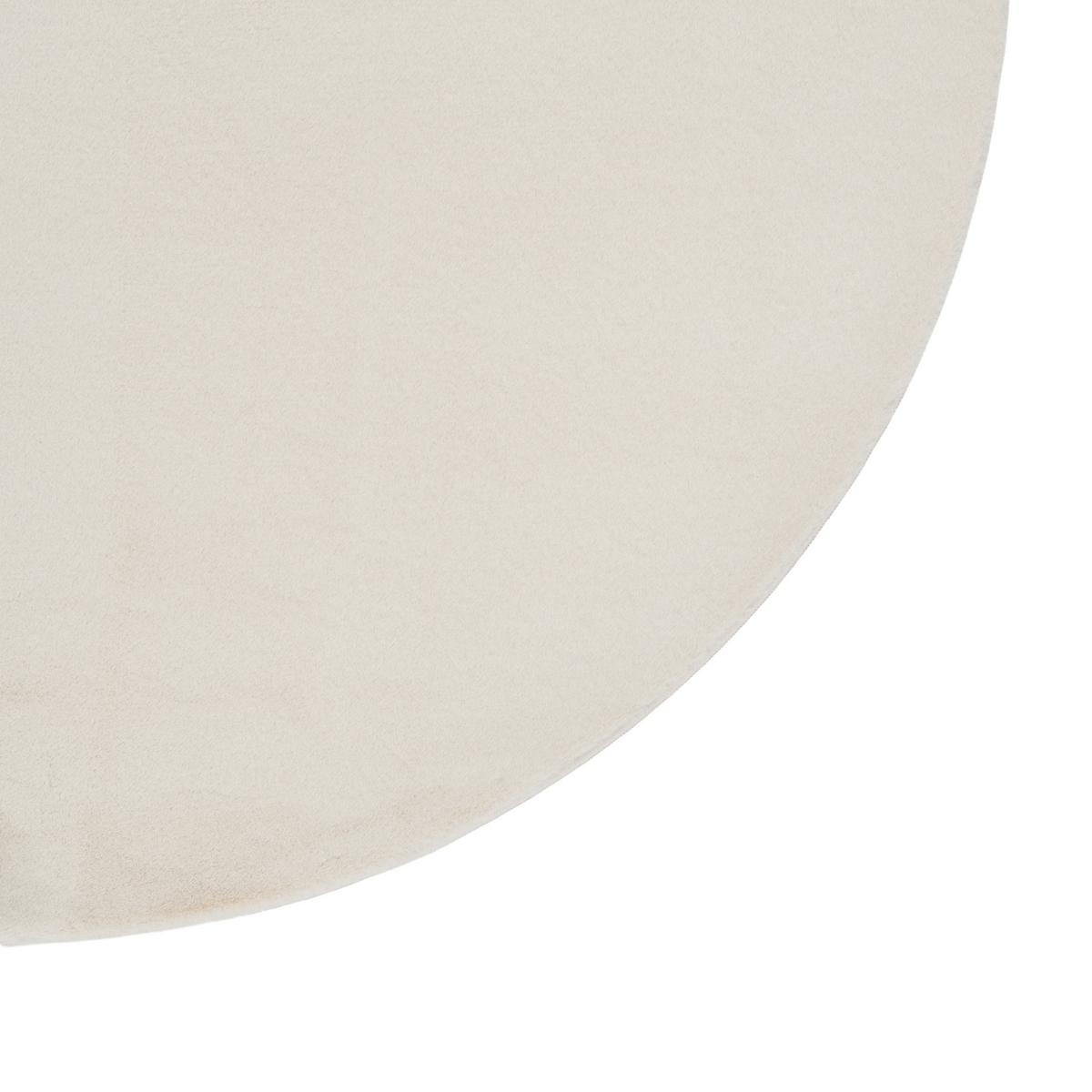 TEPPICH Hellbeige 160 cm Vantira - Beige, Kunststoff (160/160cm) - Beliani
