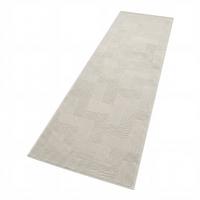 FLACHWEBETEPPICH Boho Creme 80 x 250 cm - Creme, Kunststoff (80/250cm) - TT Home
