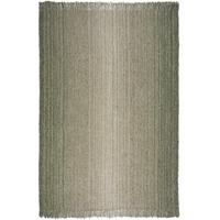 JUTETEPPICH handgewebt WEAVER, einfarbig, Grün, 200 x 290 cm - Grün, Textil (200/290cm) - KADIMA DESIGN