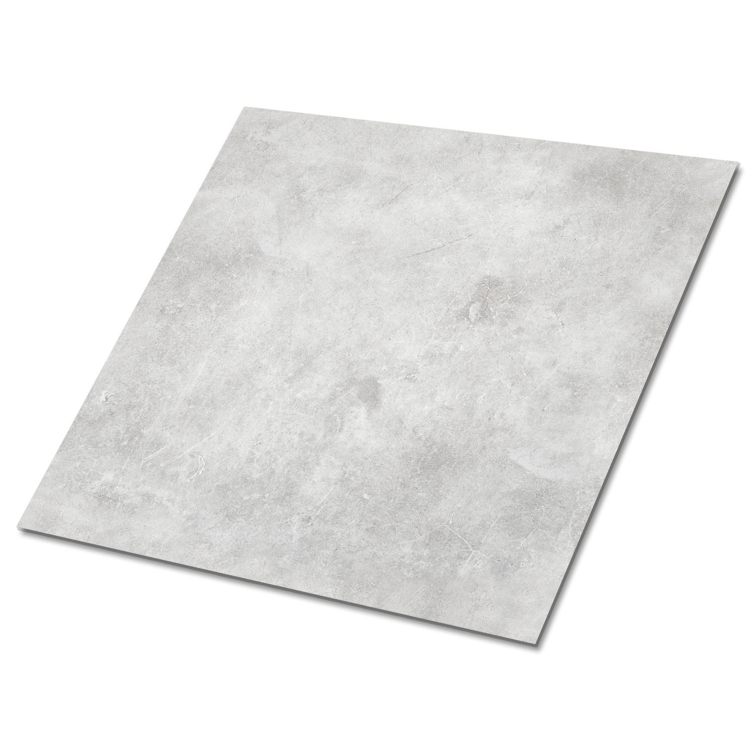 FLIESENAUFKLEBER 9 Stück 30x30 cm selbstklebend Betonstruktur - Grau, Textil (30/1.6/30cm) - TULUP