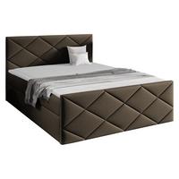 BOXBETT Herkules - H3 - Braun, Holz (160/200cm) - MIRJAN24
