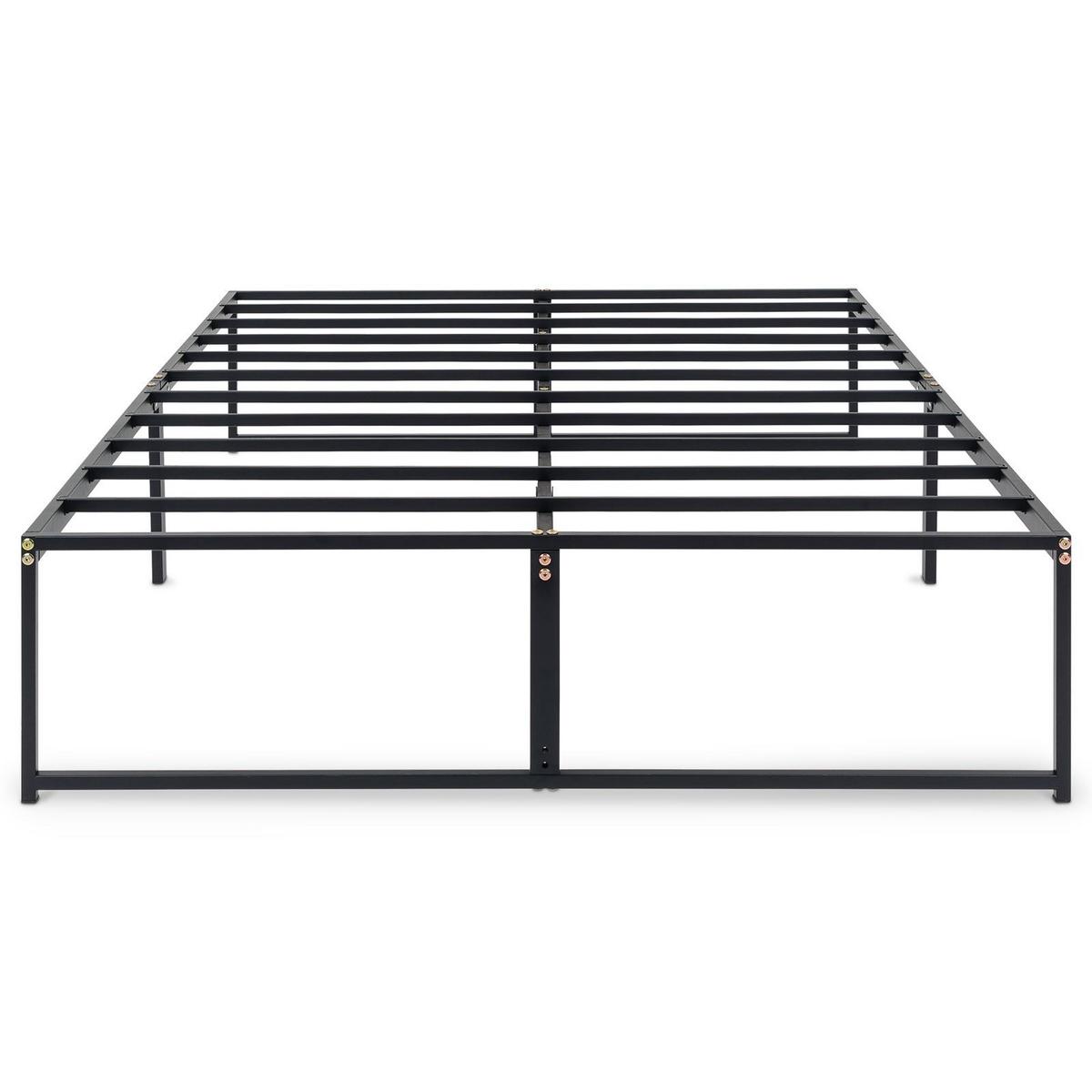 FUTONBETT SOVE 140x190 cm schwarz - Schwarz, Metall (140/190cm) - IDIMEX