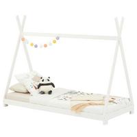 TIPIBETT ELIN 90X200 CM - Weiß, Holz (95/167/205cm) - IDIMEX