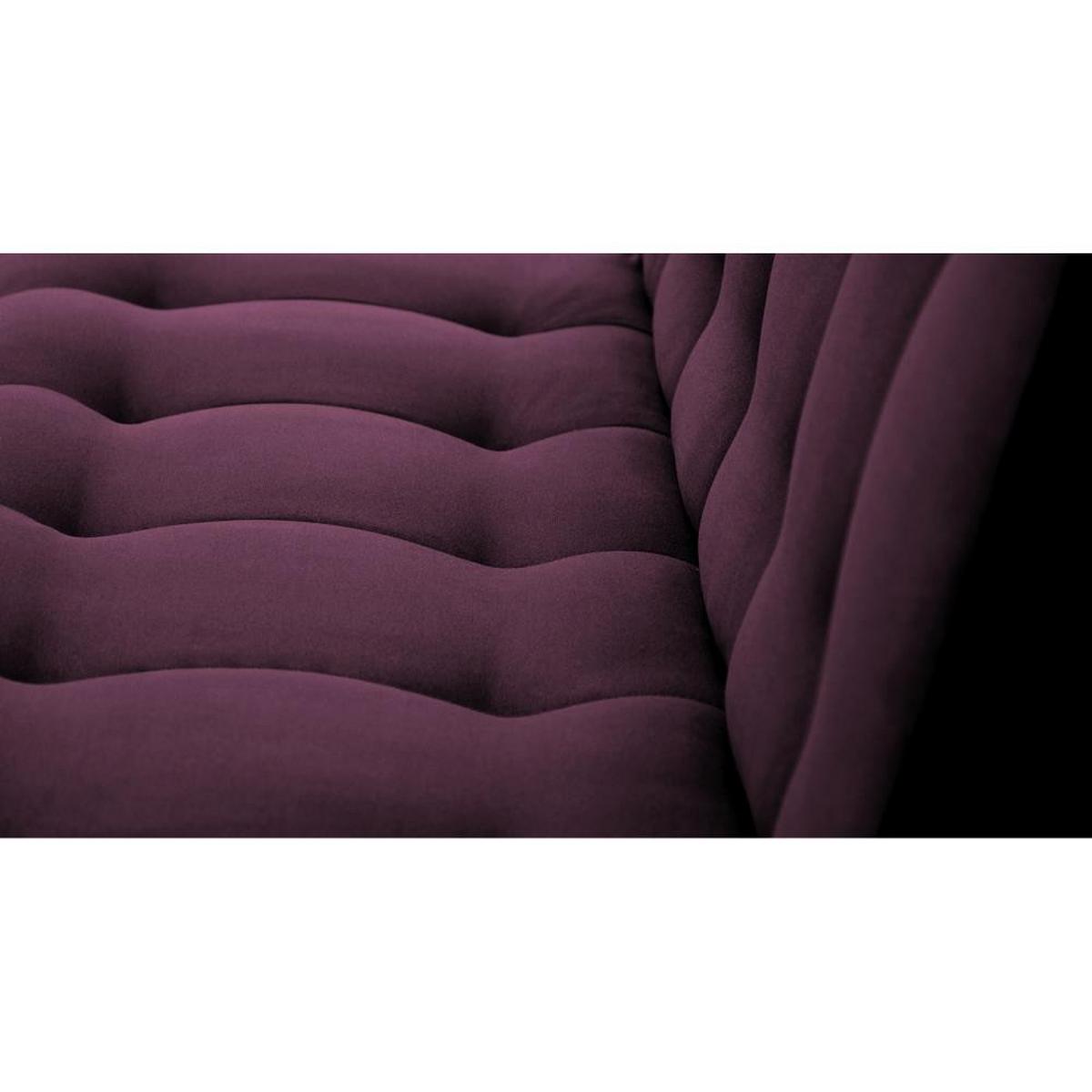 3-SITZER Schlafsofa Nancy Bis violett - Violett, Holz/Textil (220/89/93cm) - Beautysofa