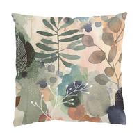DEKOKISSEN Gedeihen und fließen 50/50 cm - Beige, Textil (50/50/10cm) - Bilderwelten