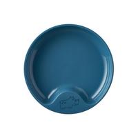 LERNTELLER Mio deep blue ø 17,6 cm - Dunkelblau, Kunststoff (17.6/3.5/17.6cm) - Mepal