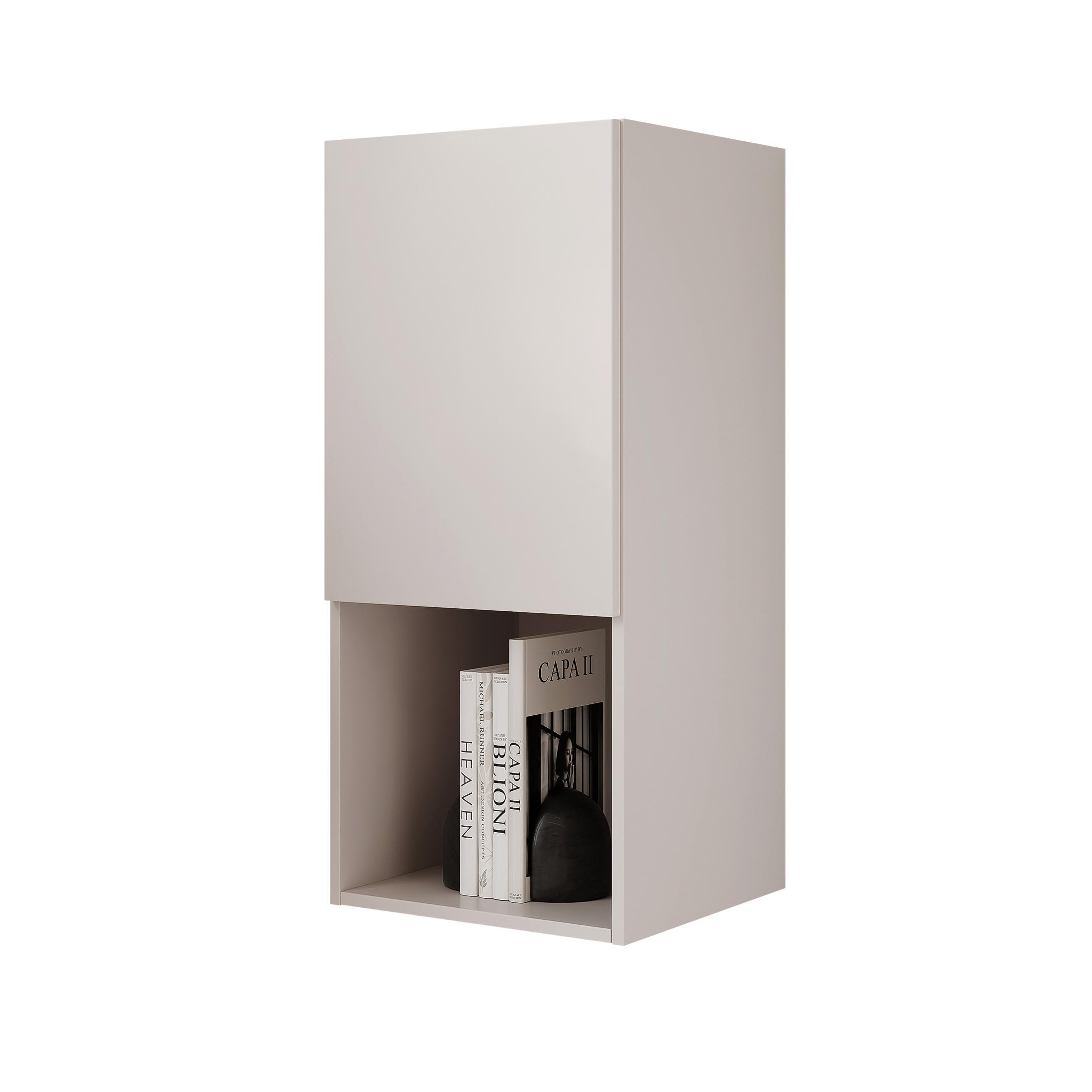 HÄNGESCHRANK ANGEL LINE 40/40/90 cm Kaschmir - Kaschmir, Holzwerkstoff (40/90/40cm) - Idohome