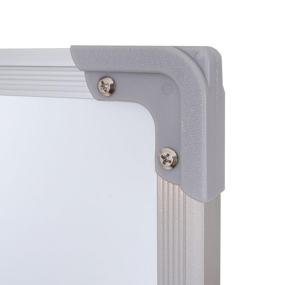 WHITEBOARD Weiß - Weiß, Metall (186/186/56cm) - MCW