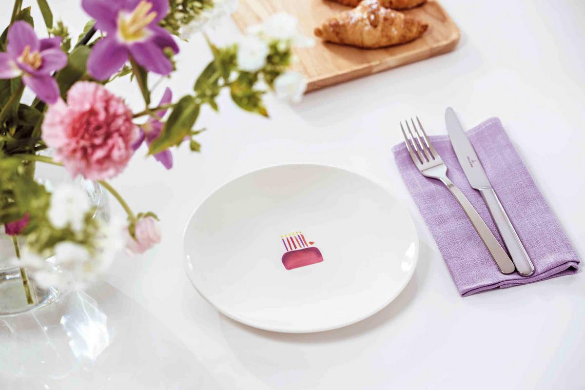FRÜHSTÜCKSSET HAPPY BIRTHDAY With Love bunt 3-tlg. - Multicolor, Keramik (2/2/2cm) - Villeroy & Boch