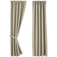 VORHANG 2ER SET NEWYORK HxB 245x295 cm Beige - Beige, Textil (295/245cm) - Gardinenbox
